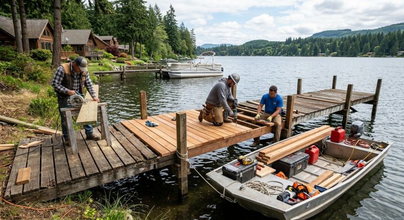 Boat Dock Maintenance in Alpharetta, GA