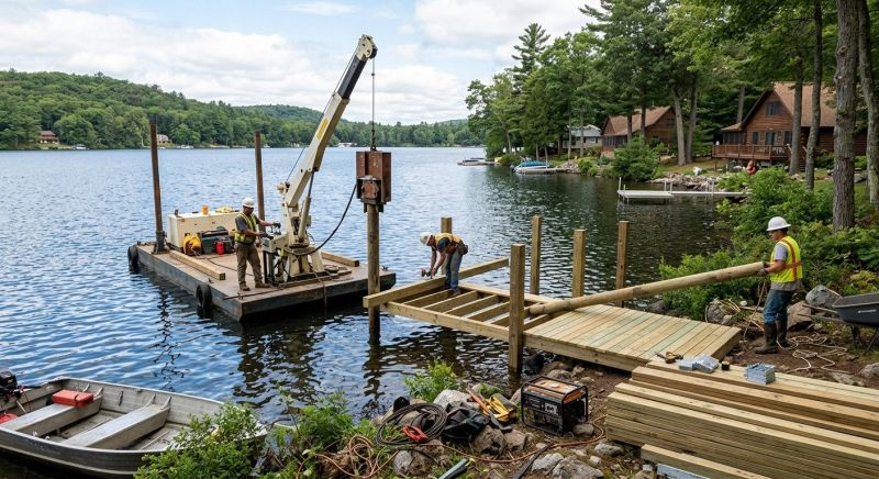 Dock Construction in Roswell, GA