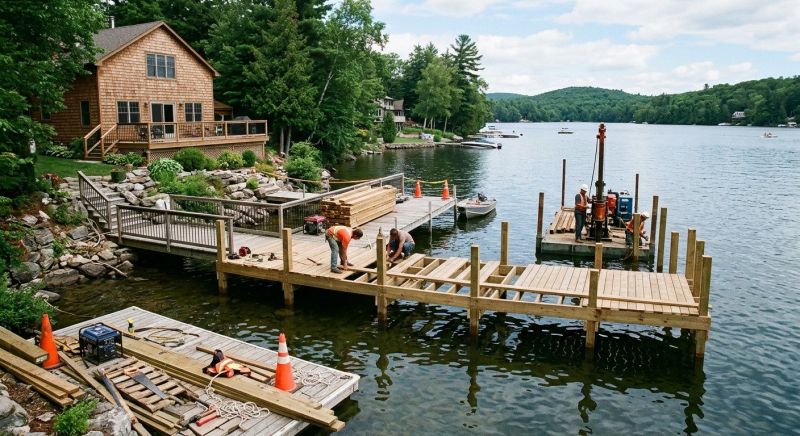 Dock Enlargement in Denver County, CO