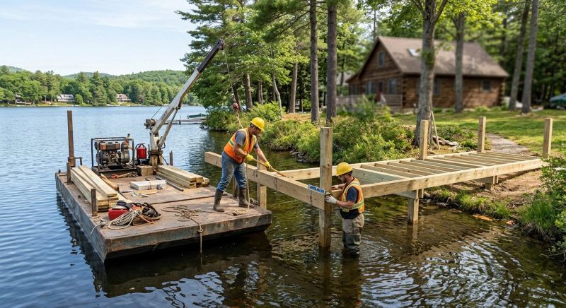 Dock Installation in Roswell, GA