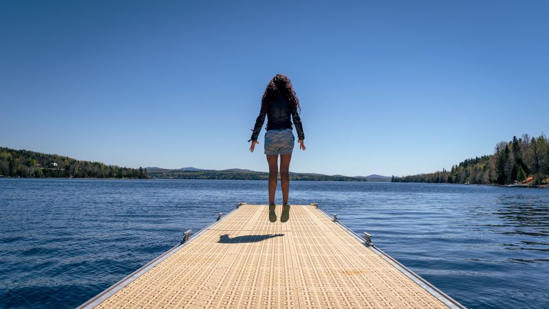 Dock Installation in Winter