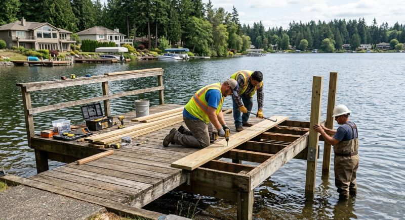 Dock Repair in Alpharetta, GA