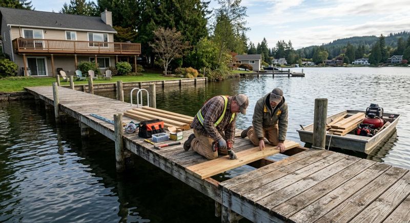 Dock Repair in Alpharetta, GA