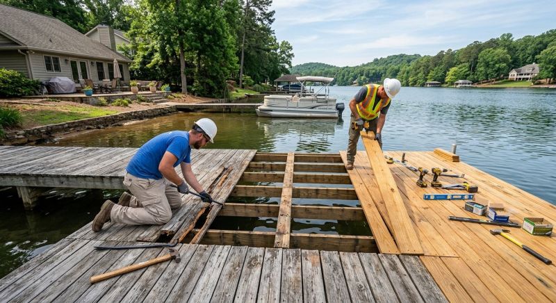 Dock Wood Replacement in Denver County, CO