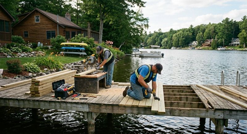 Dock Wood Replacement in Denver County, CO