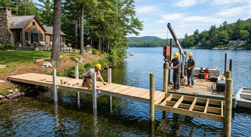 Water Dock Installation in Kansas City, MO